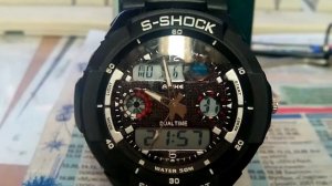 Часы S-SHOCK с дефектом.Не правильно идут электронные секунды.