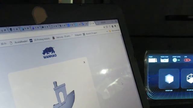 Wanhao D8 - загружаем Stl модель для печати смотреть онлайн