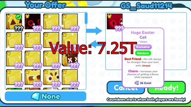 WHAT DO PEOPLE OFFER FOR *GOLDEN HUGE PUMPKIN CAT??* | ROBLOX PET SIMULATOR X смотреть онлайн