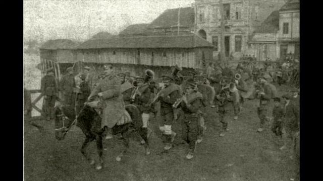 Болгарский военный марш  Оркестр 1 го Сумского гусарского полка под упр  А К Марквардта  1913
