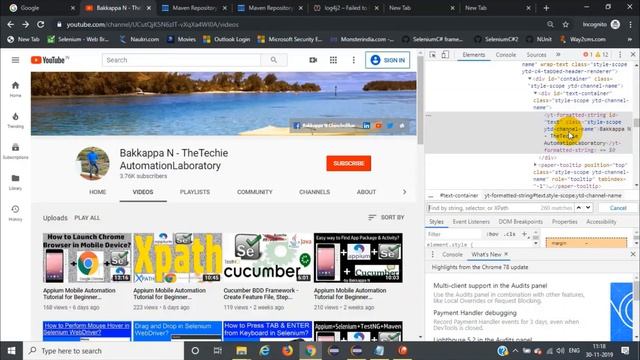 Selenium 4 Features Part-1 || Handling Browser TABS and New Windows