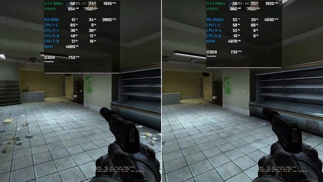 CS:GO | Ryzen 3 3100 vs Ryzen 5 3500x смотреть онлайн