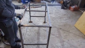 Верстак своими руками из профиля и фанеры