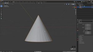 Как сделать loop cut на конус уроки blender 3D