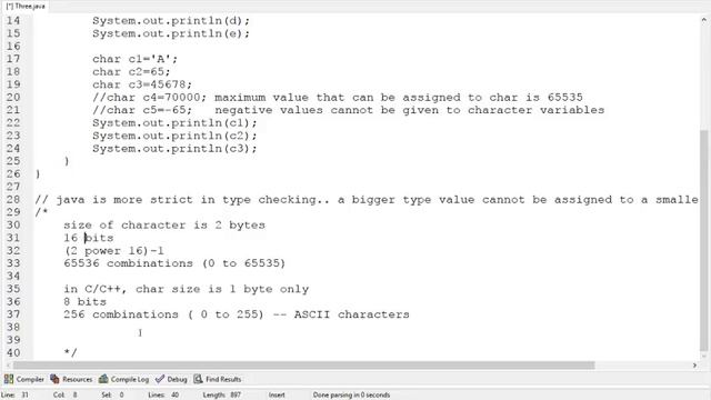 primitive datatypes and valid ranges in java in Telugu смотреть онлайн