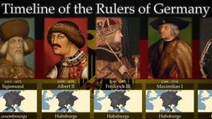 Timeline of the Rulers of Germany 843 - 2020