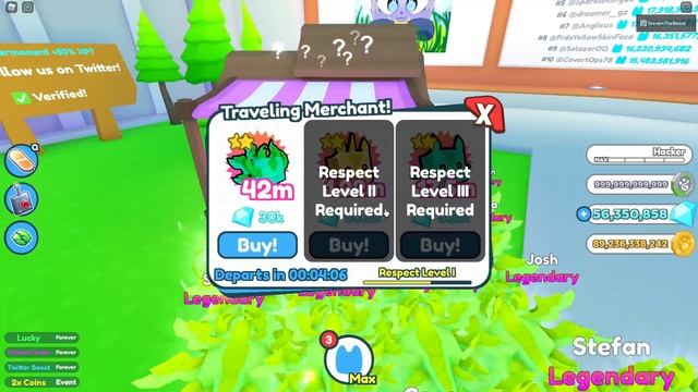 *NEW* TRAVELING MERCHANT LOCATION!! PET SIMULATOR X ROBLOX