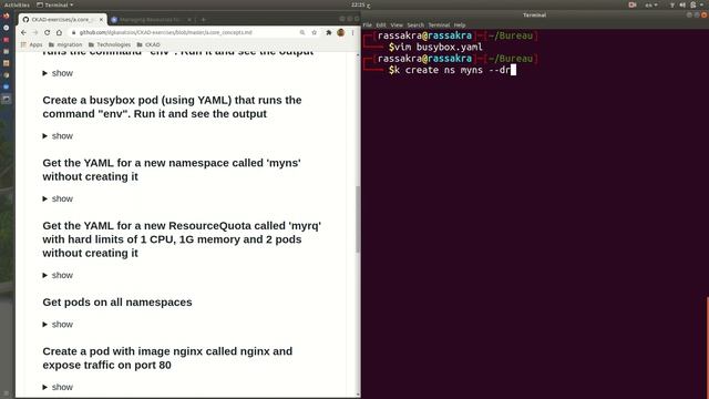 prepare for the Certified Kubernetes Application Developer exam смотреть онлайн