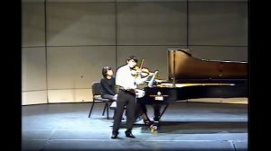 Inmo Yang -- Menuhin Competition 2014 -- Senior 1st Round