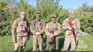 Бойцы отдельного разведывательного отряда "Маэстро" в составе бригады "Терек" выражают благодарность