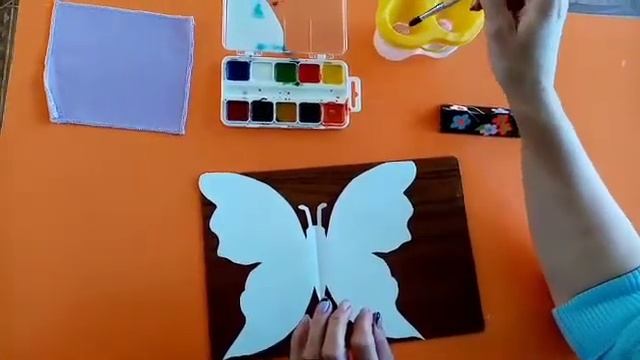 Занятие по образовательной области "Изобразительное искусство" в нетрадиционной технике "Монотипия" смотреть онлайн