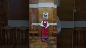 "Как Ивановы дочки", плясовая Смоленской области. Исп. Алина Андреева. 2021г.
