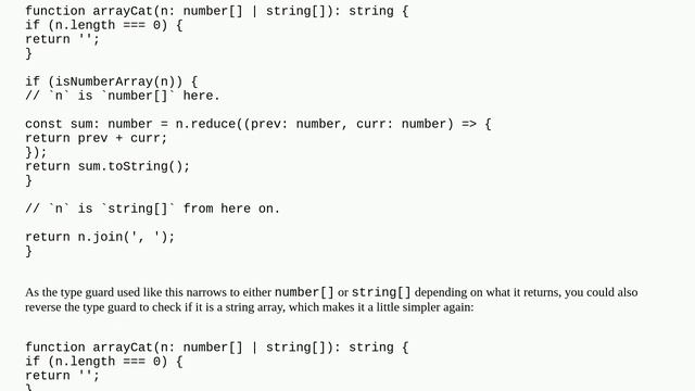 TypeScript generic for sum of string or number array