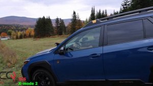 Subaru Outback Wilderness: Testing dual X-mode on different terrain!