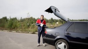 Saab 9000 2.3 turbo aero.  Огромный багажник