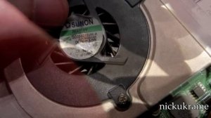 Шумит ноут Asus F3 = Ремонт неразборного кулера Sunon Maglev