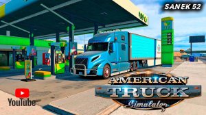 🟢American Truck Simulator. Катим с Юга на Север.(Кооп)