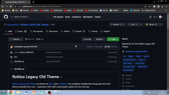 In Depth Review of the Old Roblox Theme for Stylus + Tampermonkey (2014-2019 options) смотреть онлайн