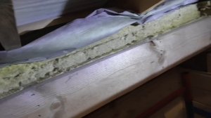 Утепление холодного чердака минеральной ватой. Видео-инструкция. Часть 1.