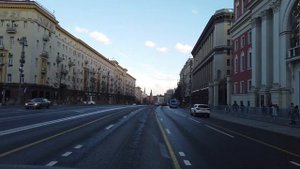 - 4K - Главная улица Москвы - Тверская / The main street of Moscow - Tverskaya