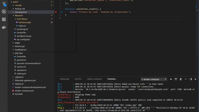 Docker-compose development смотреть онлайн