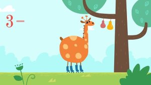 Развивающие мультики для детей малышей – Удивительная стройка - Учимся считать - Вычитание