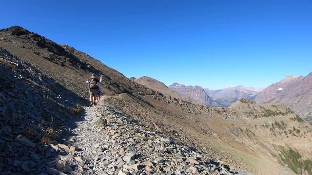Scenic Point Trail: Two Medicine - Glacier National Park, Montana: hike in 4K смотреть онлайн