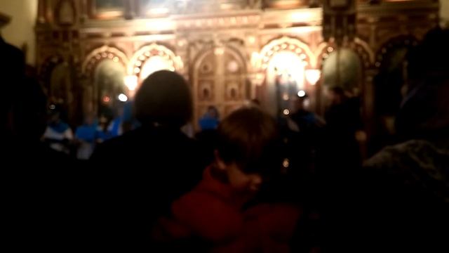 Выступление на 3-ем фестивале церковных хоров - "Ангел вопияше" смотреть онлайн