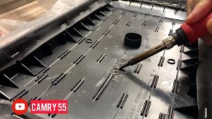 Трещина в подлокотнике. Ремонтируем подлокотник CAMRY 50/55.