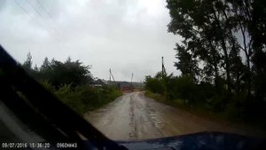 По лужам на Ниве