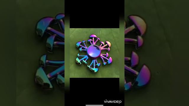 Радужный металический спинер с афигенной формой всем рекомендую