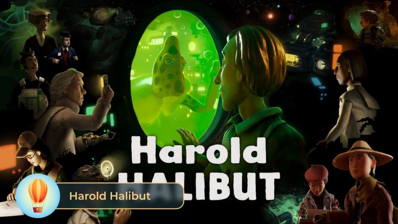 Harold Halibut #indiespotlight#indiegames#top5games #indiegamereview#spacegames