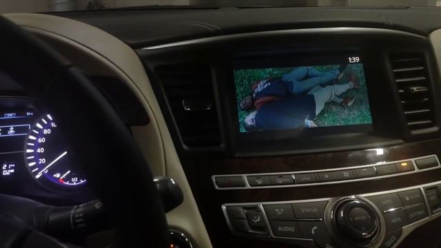 Инфинити QX60 и все остальные. Картинка в движении и камера переднего вида. смотреть онлайн