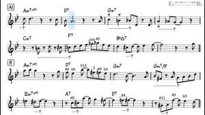 Samba Cantina - Backing Track with Sheet Music for Tenor Sax