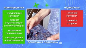 Обзор натуральных подложек