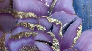 Продолжение.Объёмная зеркальная картина «Пион»►Continuation. Volumetric mirror painting "Peony"