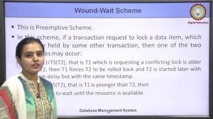 Database Management System: Deadlock Handing By Ms. Deepika Suhag | AKTU Digital Education