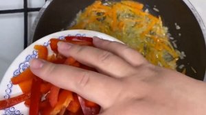 ЛАПША УДОН С Креветками И Овощами В Соусе Терияки