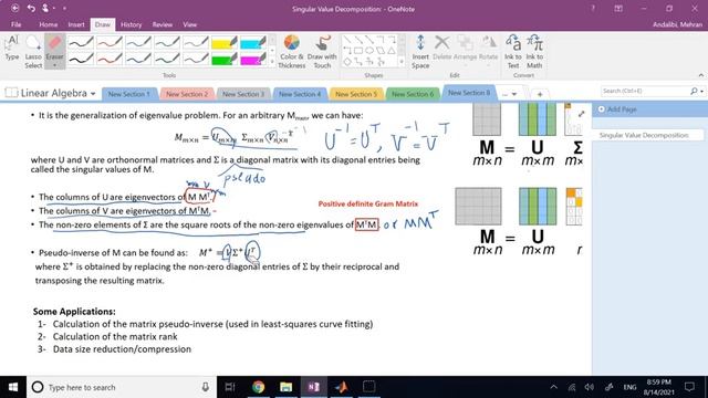 Singular Value Decomposition смотреть онлайн