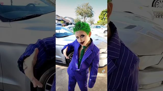 The joker Halloween costume