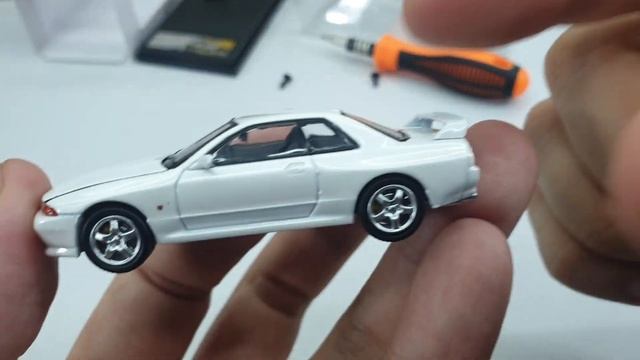 Nissan Skyline GT-R R32 by Super Model 1/64 | UNBOXING and REVIEW смотреть онлайн