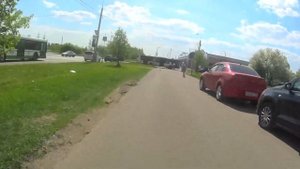 Велопрогулка #6. Новокосино (Москва) - Салтыковский лесопарк - Sony HDR-AS100V