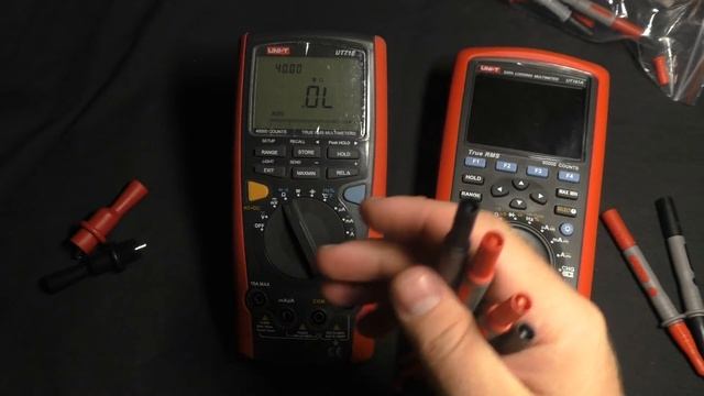 Распковка и проверка. Щупы фирмы UNI-T и Cleqee для мультиметров смотреть онлайн
