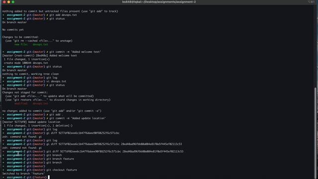 Challenge 2- Basic Git Commands And Workflow & Working With Branches смотреть онлайн