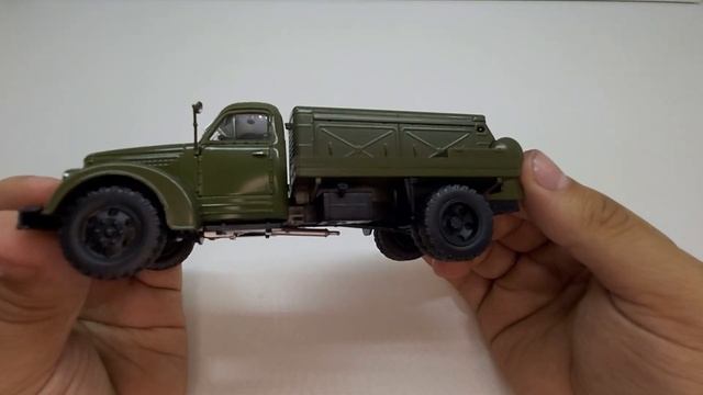 УралЗИС-355М Масштабная модель 1:43 / Легендарные Грузовики СССР №57 / Modimio смотреть онлайн