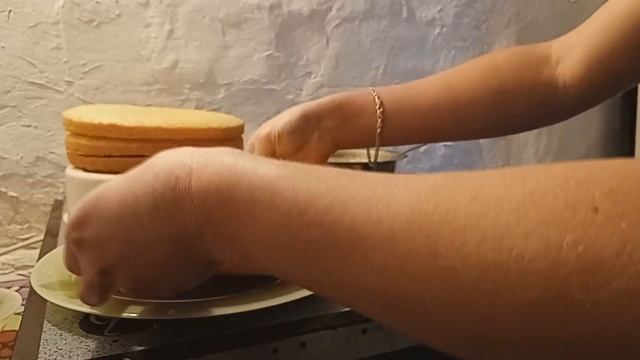 Рецепт простого и вкусного торта "Чародейка" ко дню рождения! Поздравляем нашего любимого папу!