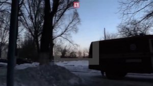 Обстрел в Донецке.Опубликовано видео обстрела съёмочной группы Лайфа в Донецке 31.01.2017