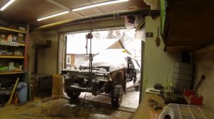 ВАЗ 2114 Графитовый металлик - Как я затаскивал ее в гараж