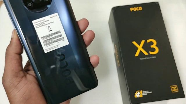 POCO X3 Unboxing & First Look | Qualcomm Snapdragon 732G Processor , 64MP Camera , 6000mAh Battery