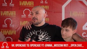 Максим "Пулемет" Булахтин на турнире OPEN CAGE 5